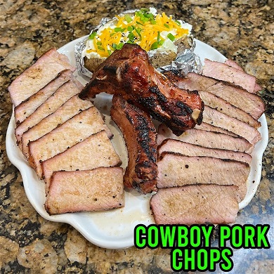 Cowboy Pork Chops